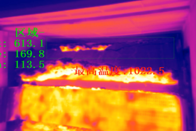 烧结结尾热成像系统